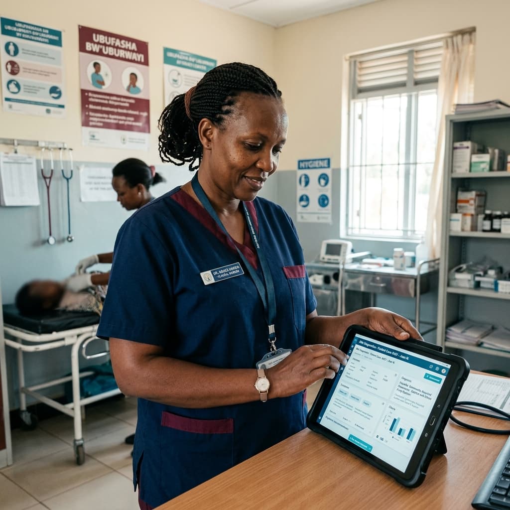 LLM-Assisted Diagnostics in Resource-Limited Clinics